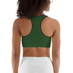 Deep Forest Green Sports Bra