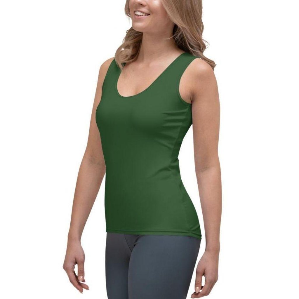 Deep Forest Green Tank Top