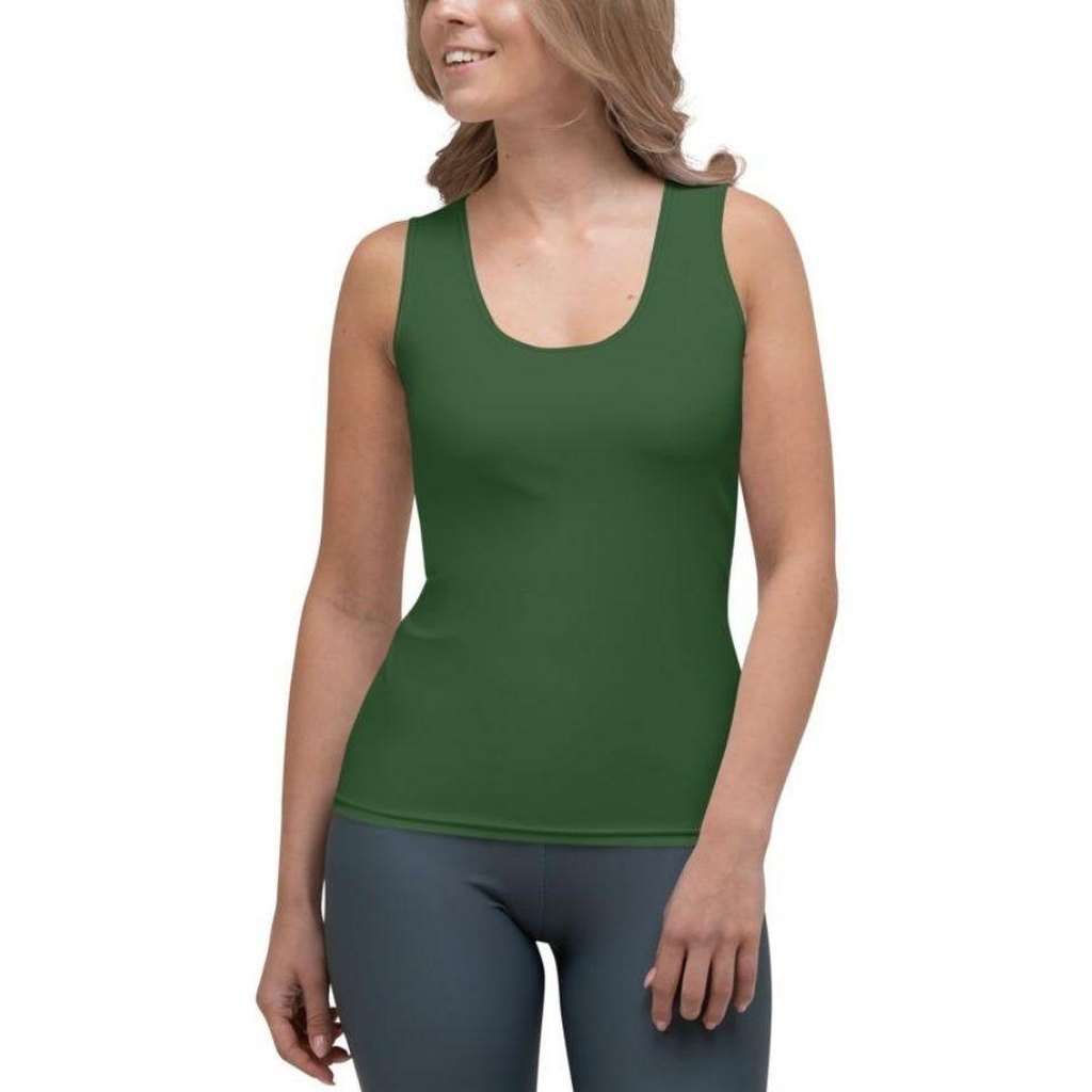 Deep Forest Green Tank Top