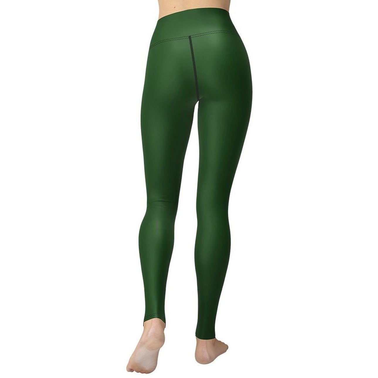 Deep Forest Green Yoga Leggings