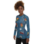 Denim Patch Rash Guard