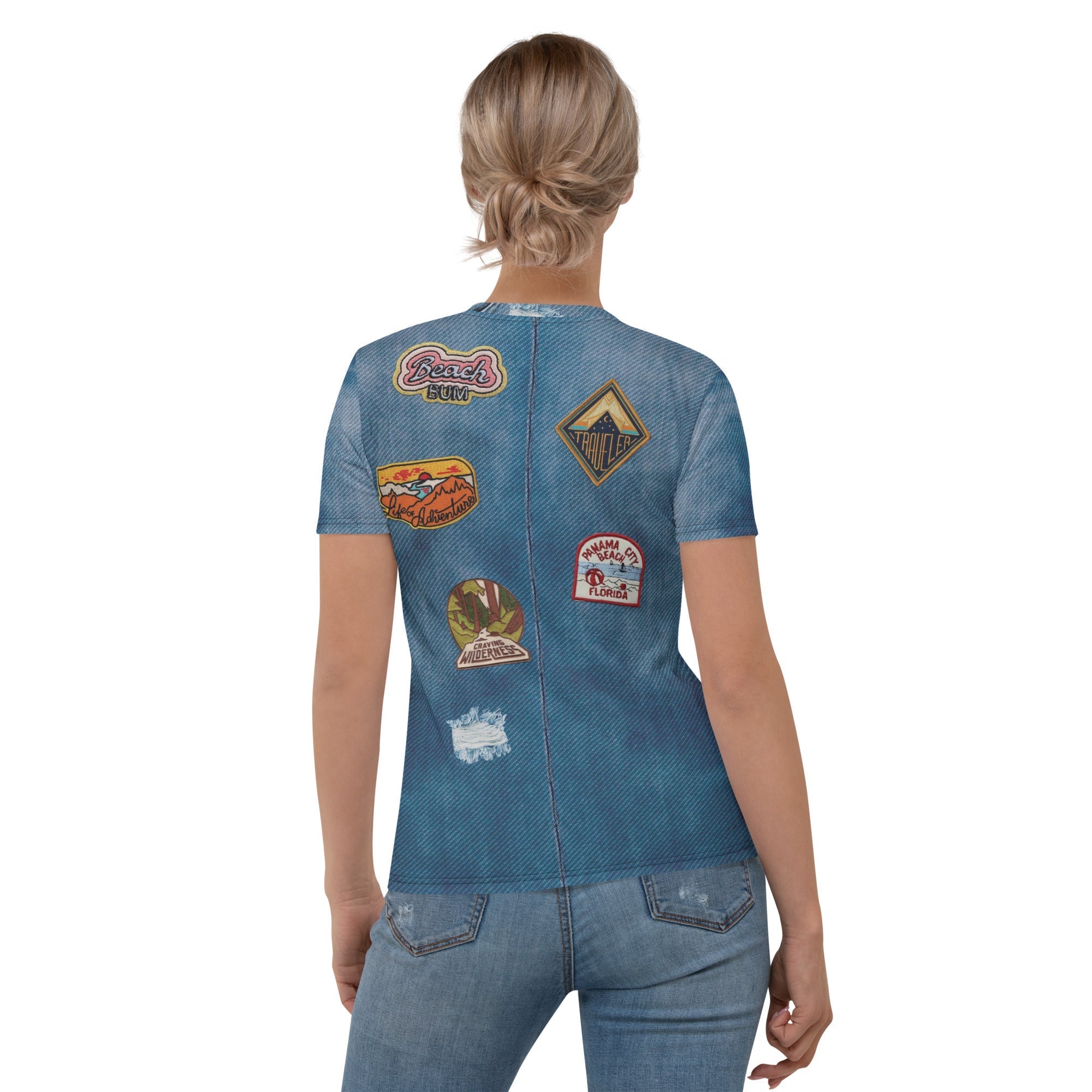 Denim Patch T-shirt