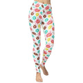 Doughnut Pattern Yoga Leggings