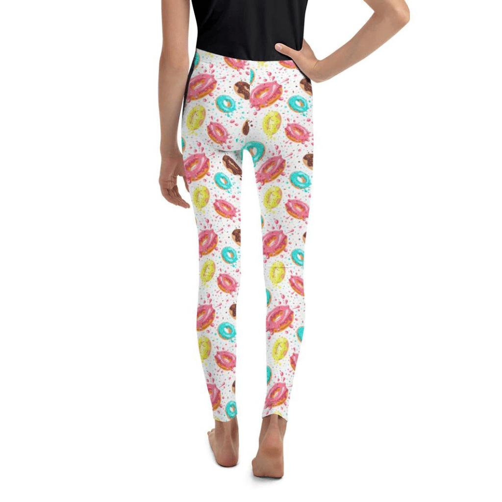 Doughnut Pattern Youth Leggings