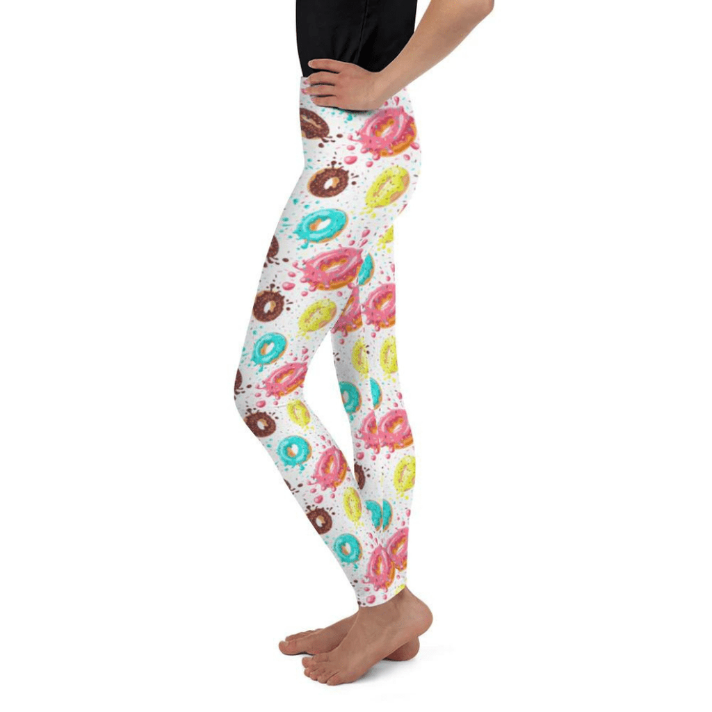 Doughnut Pattern Youth Leggings