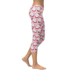 Dragon Fruit Pattern Capris