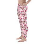 Dragon Fruit Pattern Men's Leggings