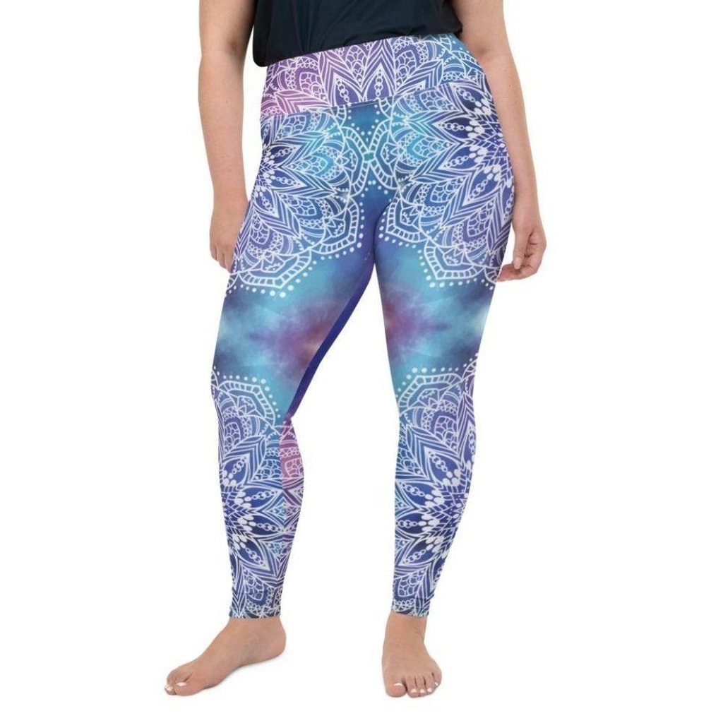 Dreamy Mandala Plus Size Leggings
