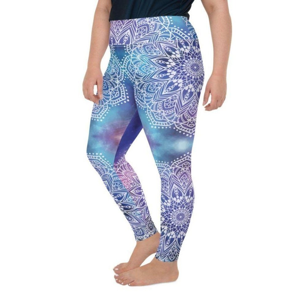 Dreamy Mandala Plus Size Leggings