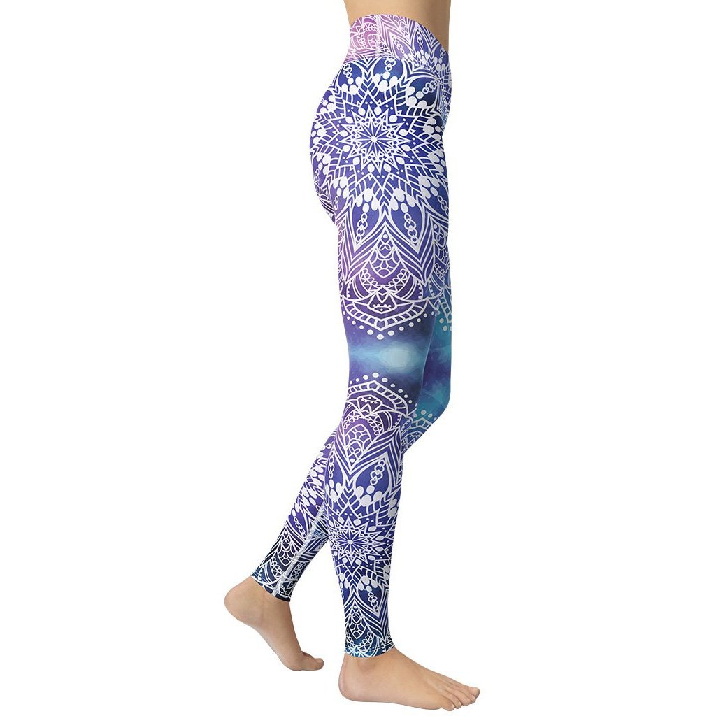 Dreamy Mandala Yoga Leggings