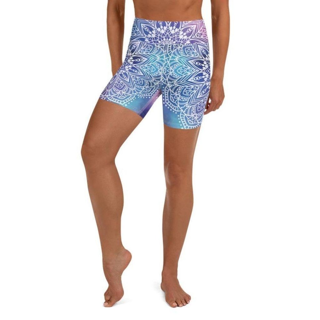 Dreamy Mandala Yoga Shorts