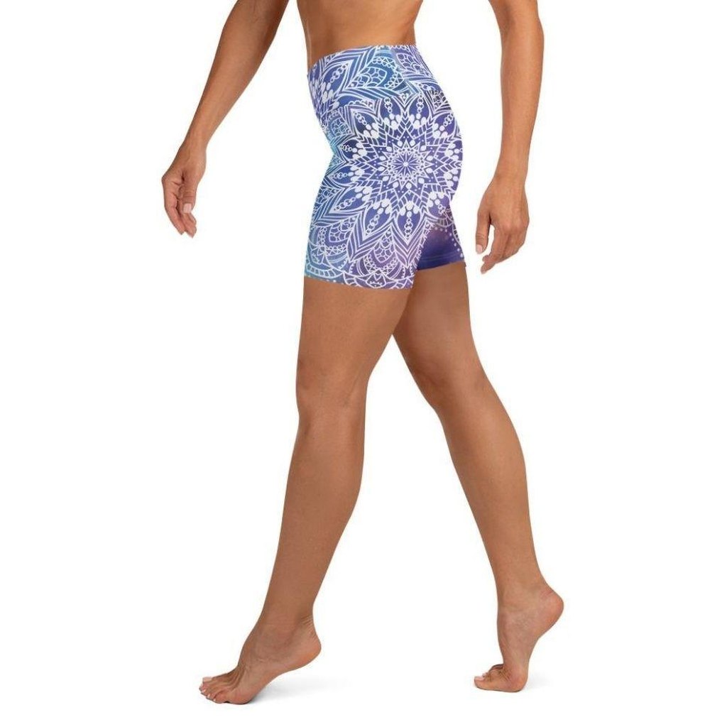 Dreamy Mandala Yoga Shorts