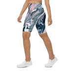 Dreamy Marble Biker Shorts