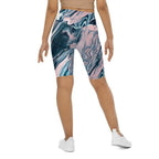 Dreamy Marble Biker Shorts
