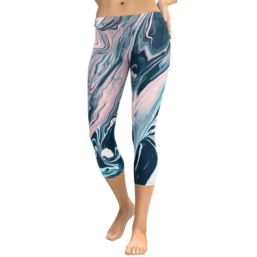 Dreamy Marble Capris