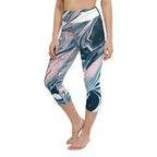 Dreamy Marble Yoga Capris