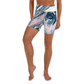 Dreamy Marble Yoga Shorts