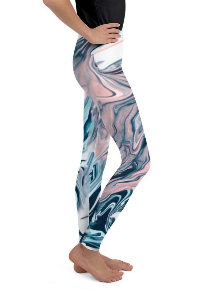 Dreamy Marble Youth Leggings