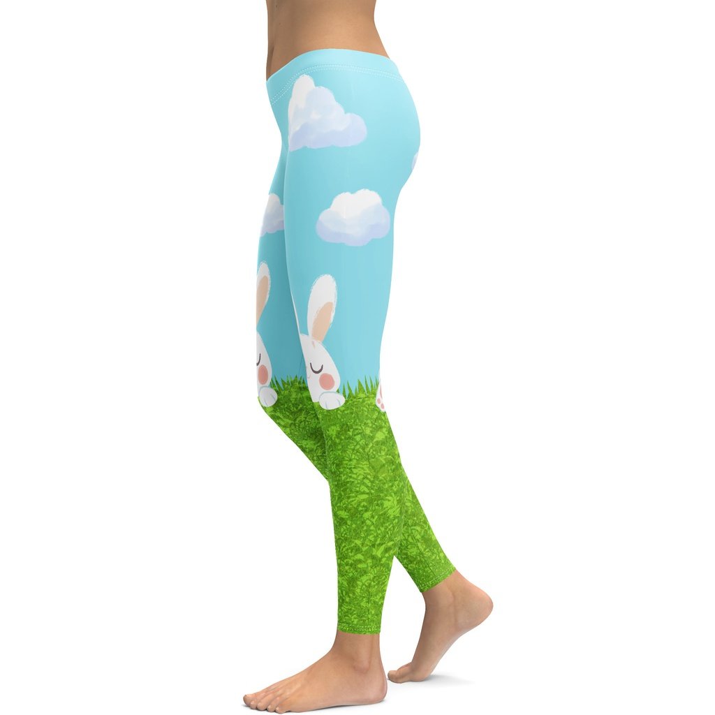 Easter 2025 bunny leggings