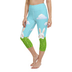 Easter Bunny Yoga Capris