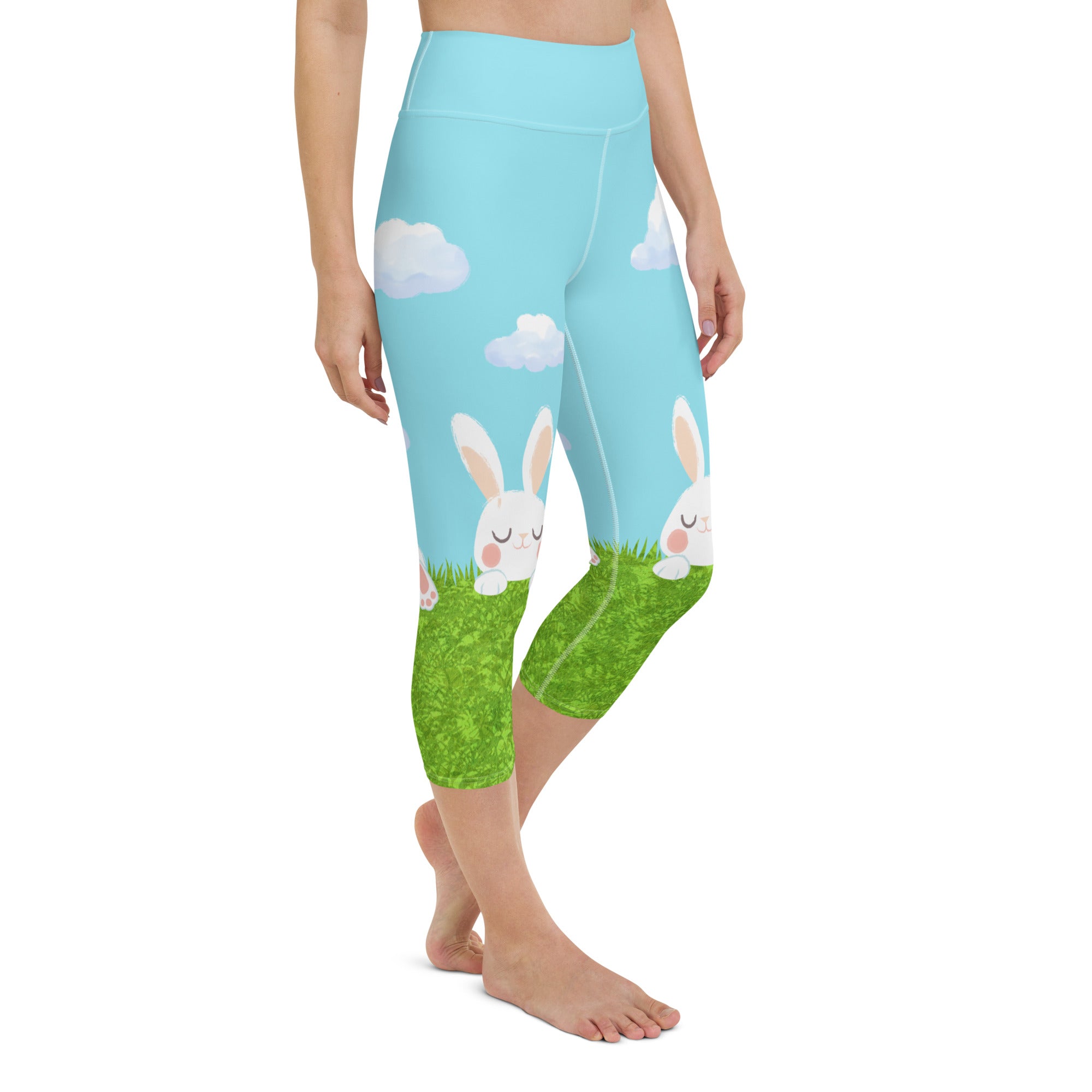 Easter Bunny Yoga Capris