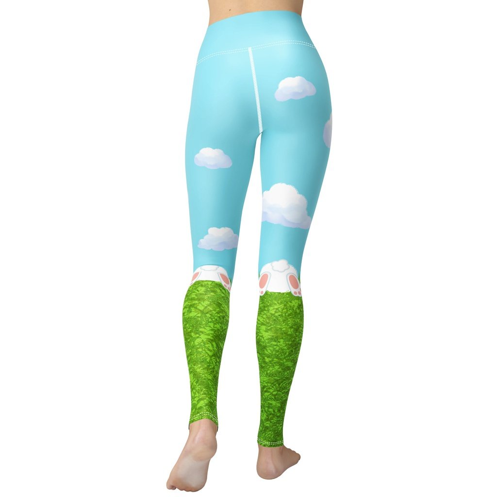 Easter Bunny Yoga Leggings