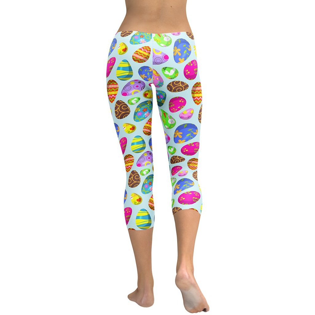 Easter Egg Pattern Capris