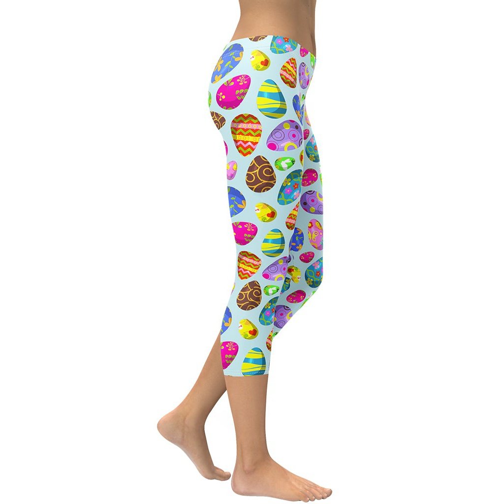 Easter Egg Pattern Capris