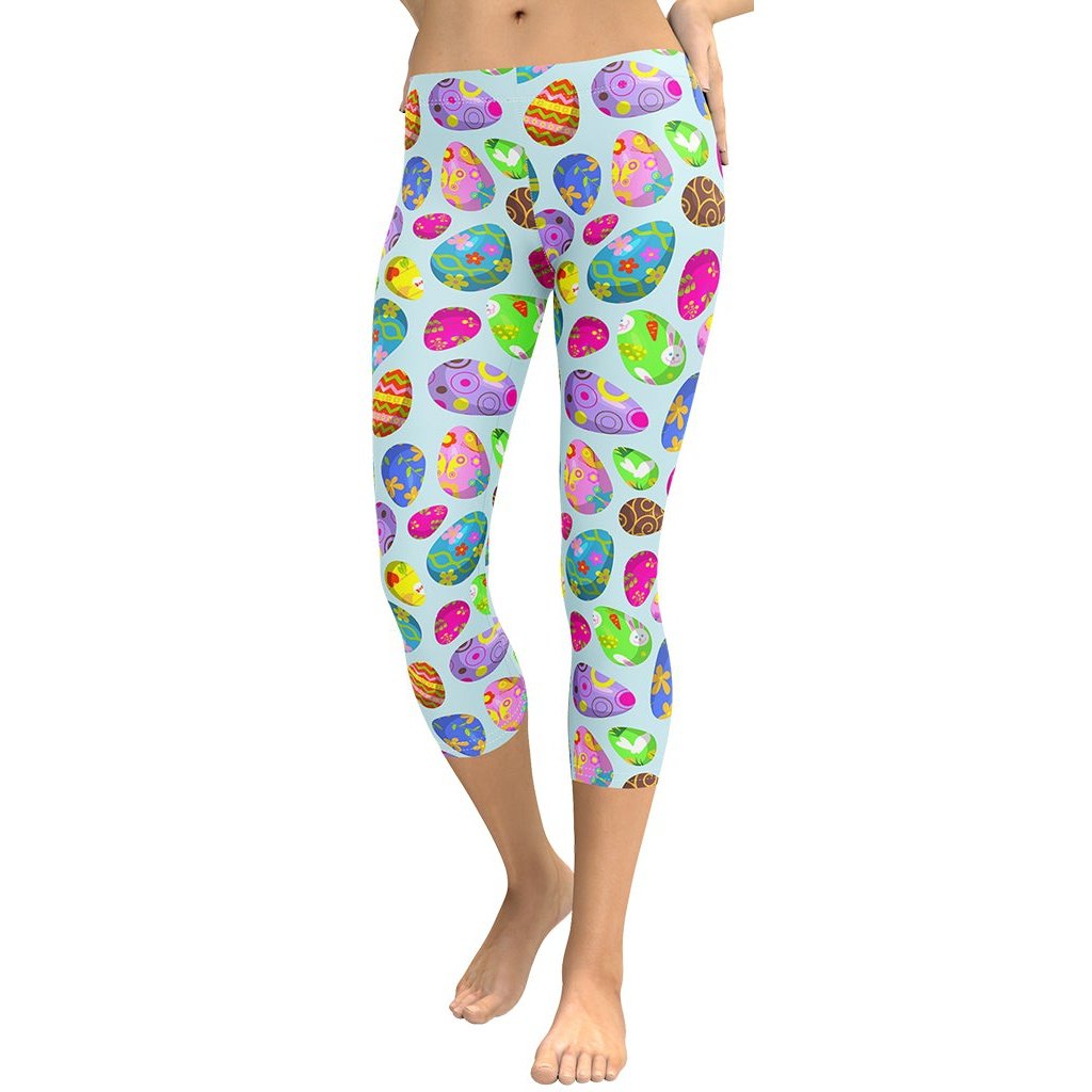 Easter Egg Pattern Capris