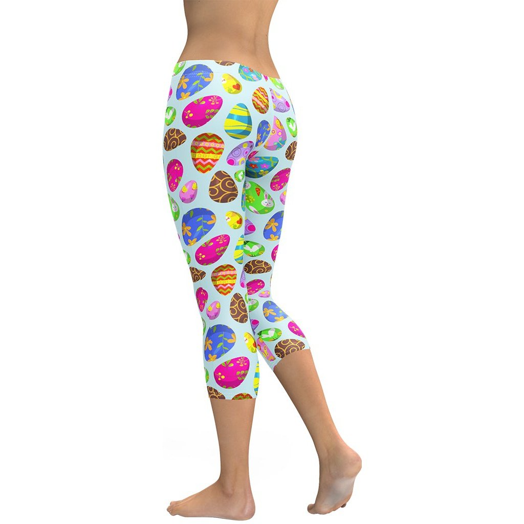 Easter Egg Pattern Capris