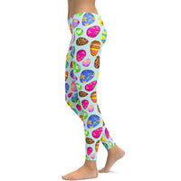 Easter Egg Pattern Leggings