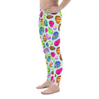 Easter Egg Pattern Men's Leggings