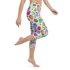 Easter Egg Pattern Yoga Capris