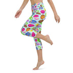 Easter Egg Pattern Yoga Capris
