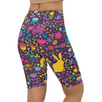 Easter Garden Biker Shorts