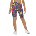 Easter Garden Biker Shorts