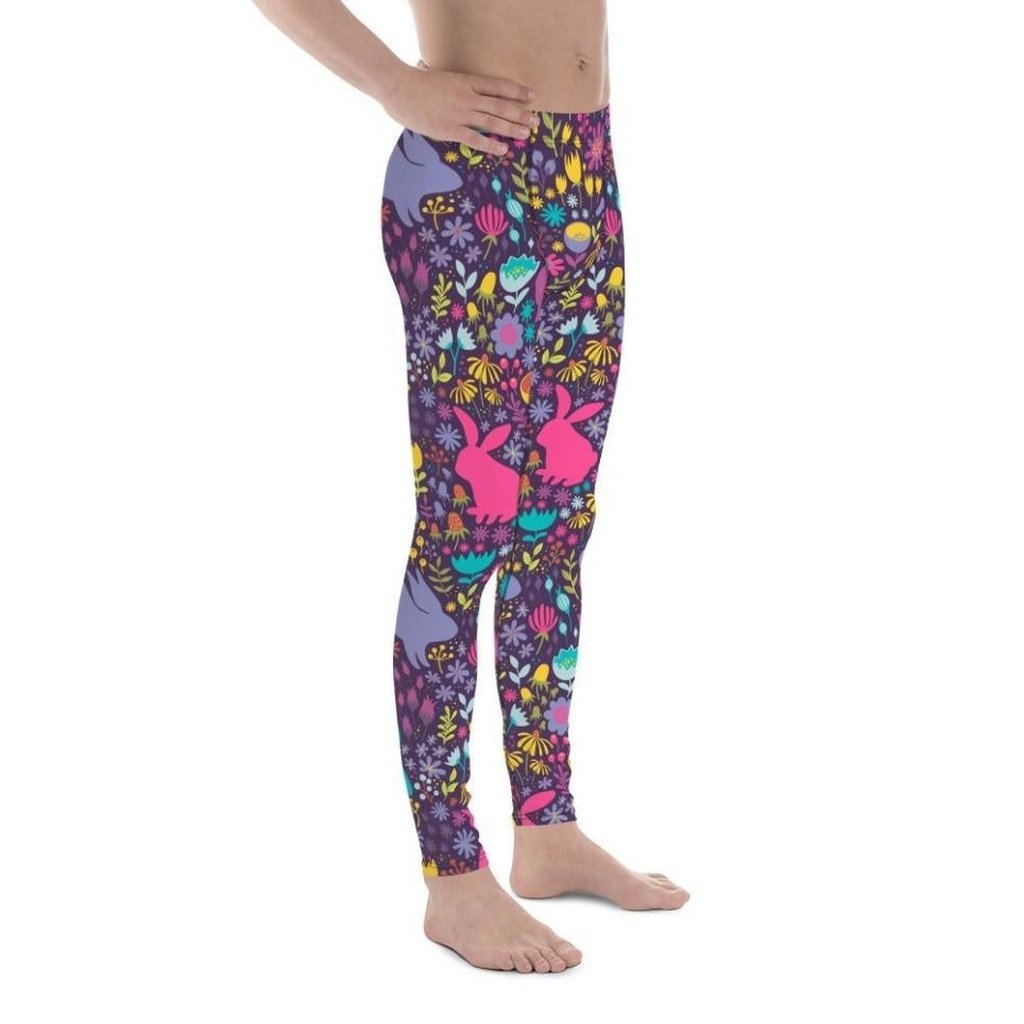 Easter Garden Men's Leggings