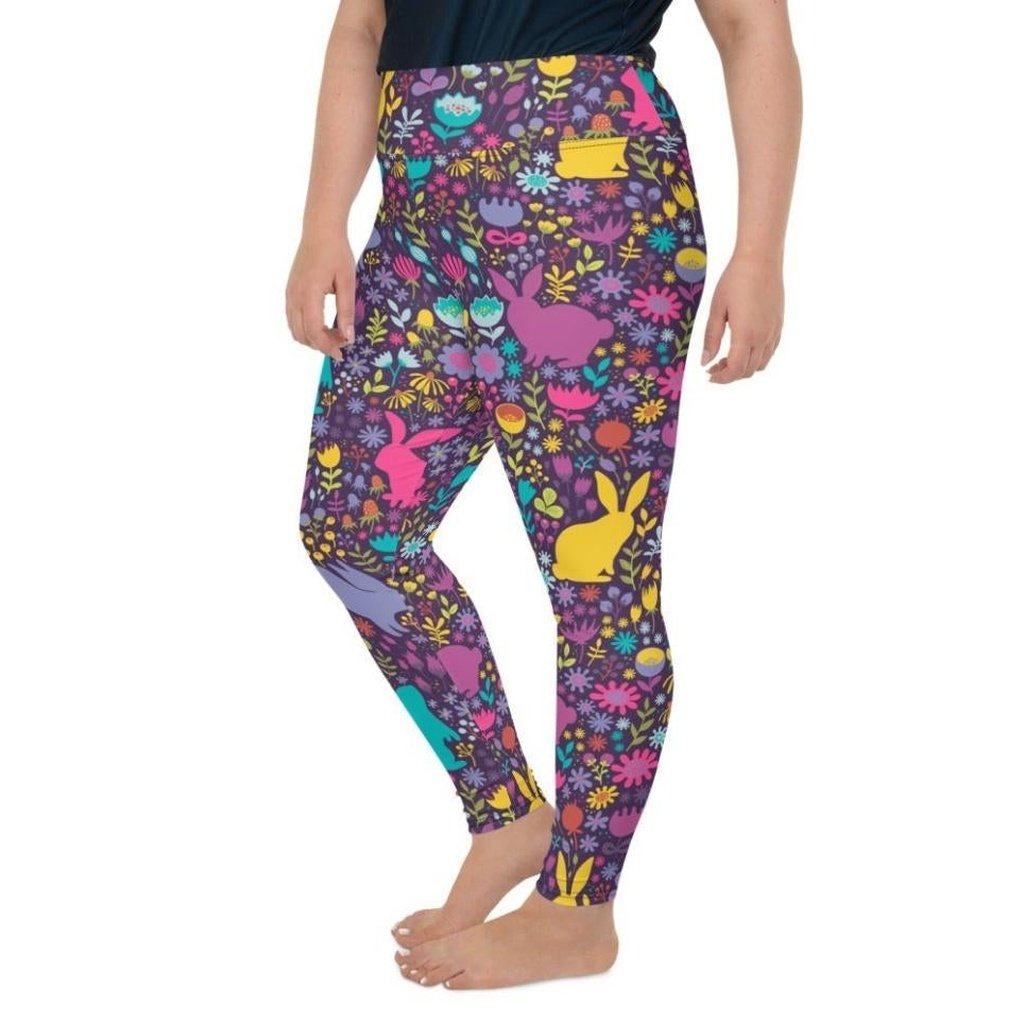 Plus size outlet easter leggings