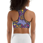 Easter Garden Sports Bra