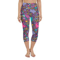 Easter Garden Yoga Capris