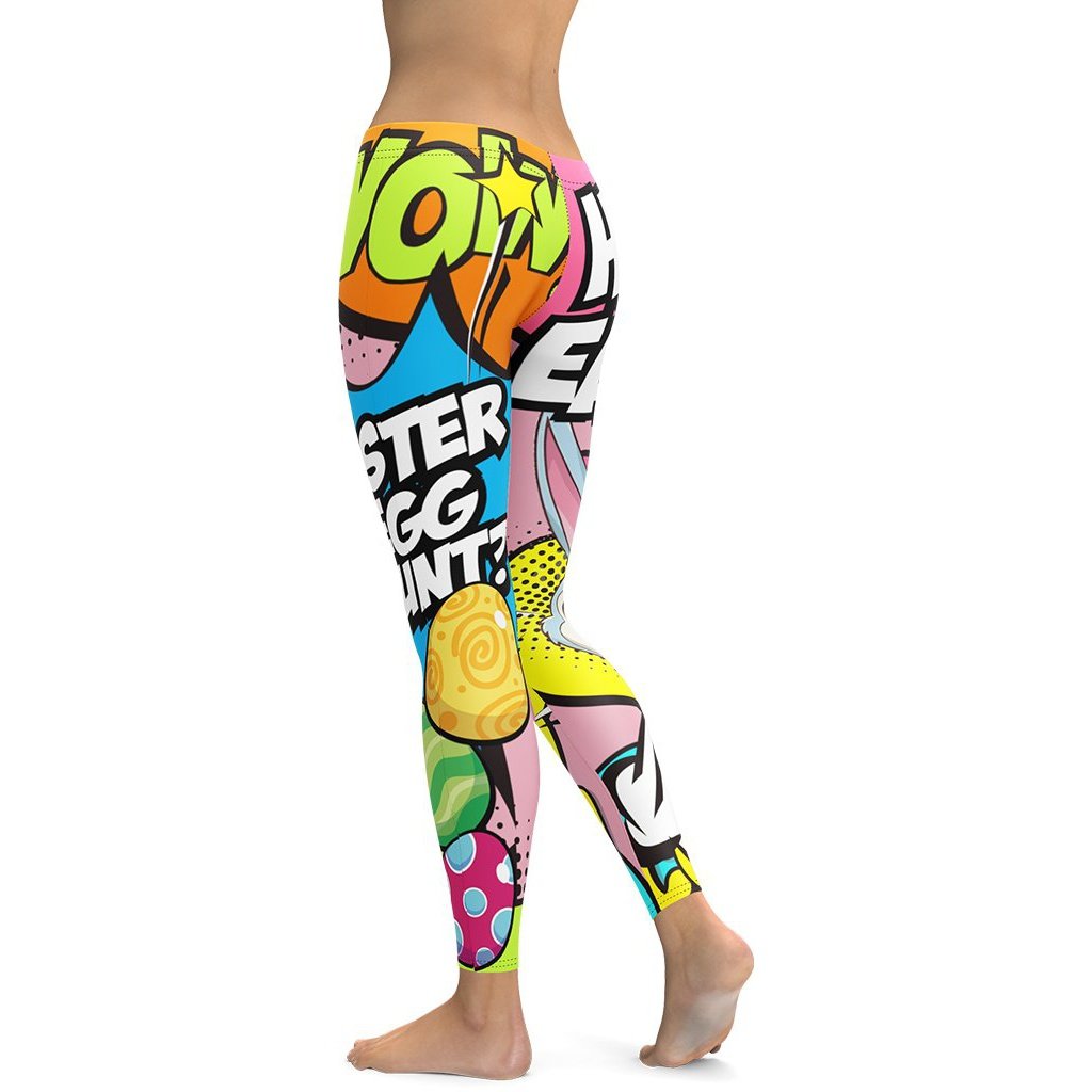 Easter Pop Art Leggings