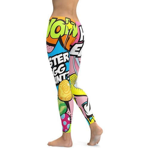 Easter Pop Art Leggings