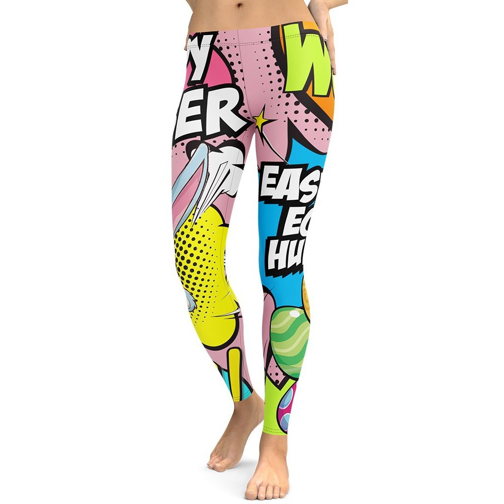 Easter Pop Art Leggings