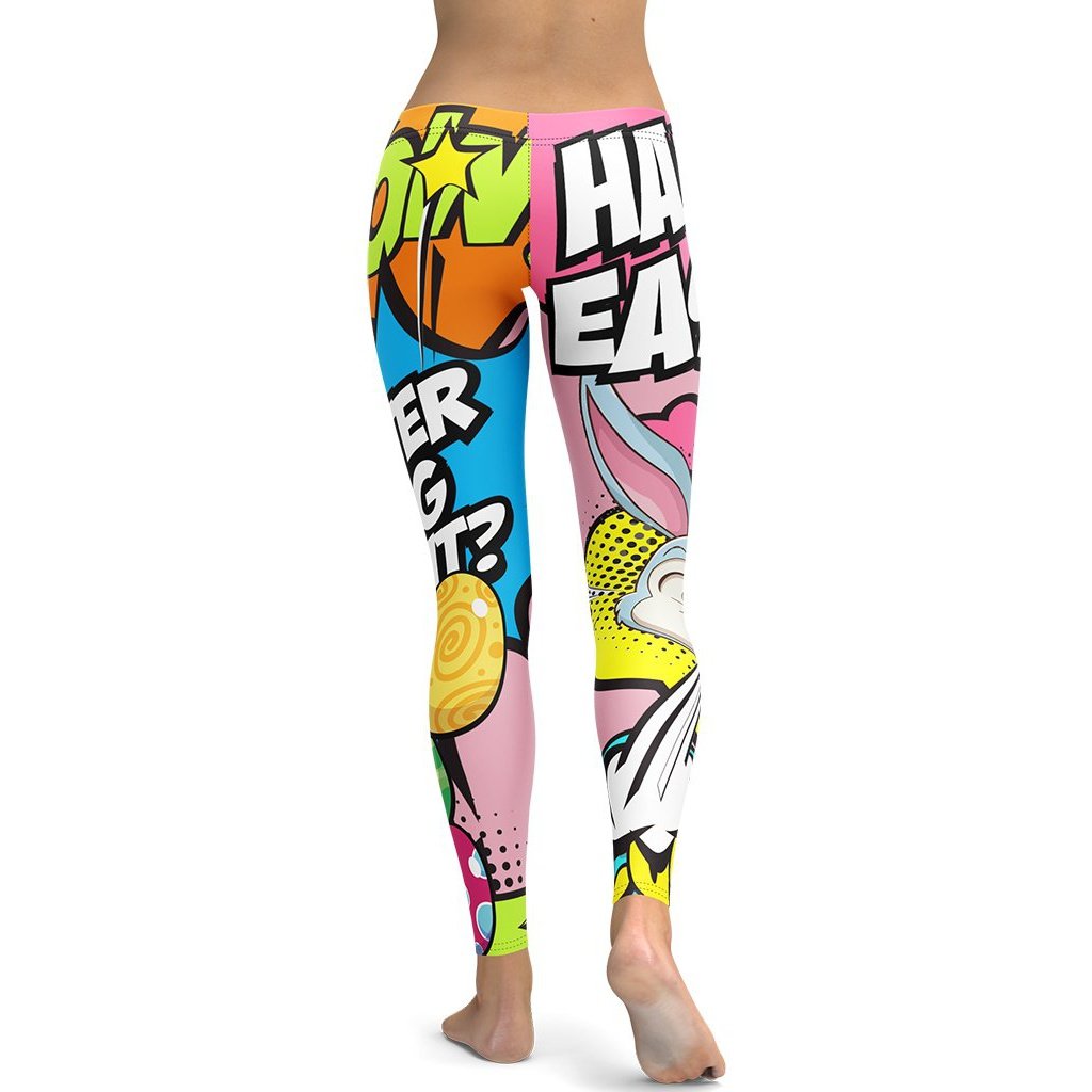 Easter Pop Art Leggings