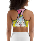Easter Pop Art Sports Bra