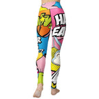 Easter Pop Art Yoga Leggings