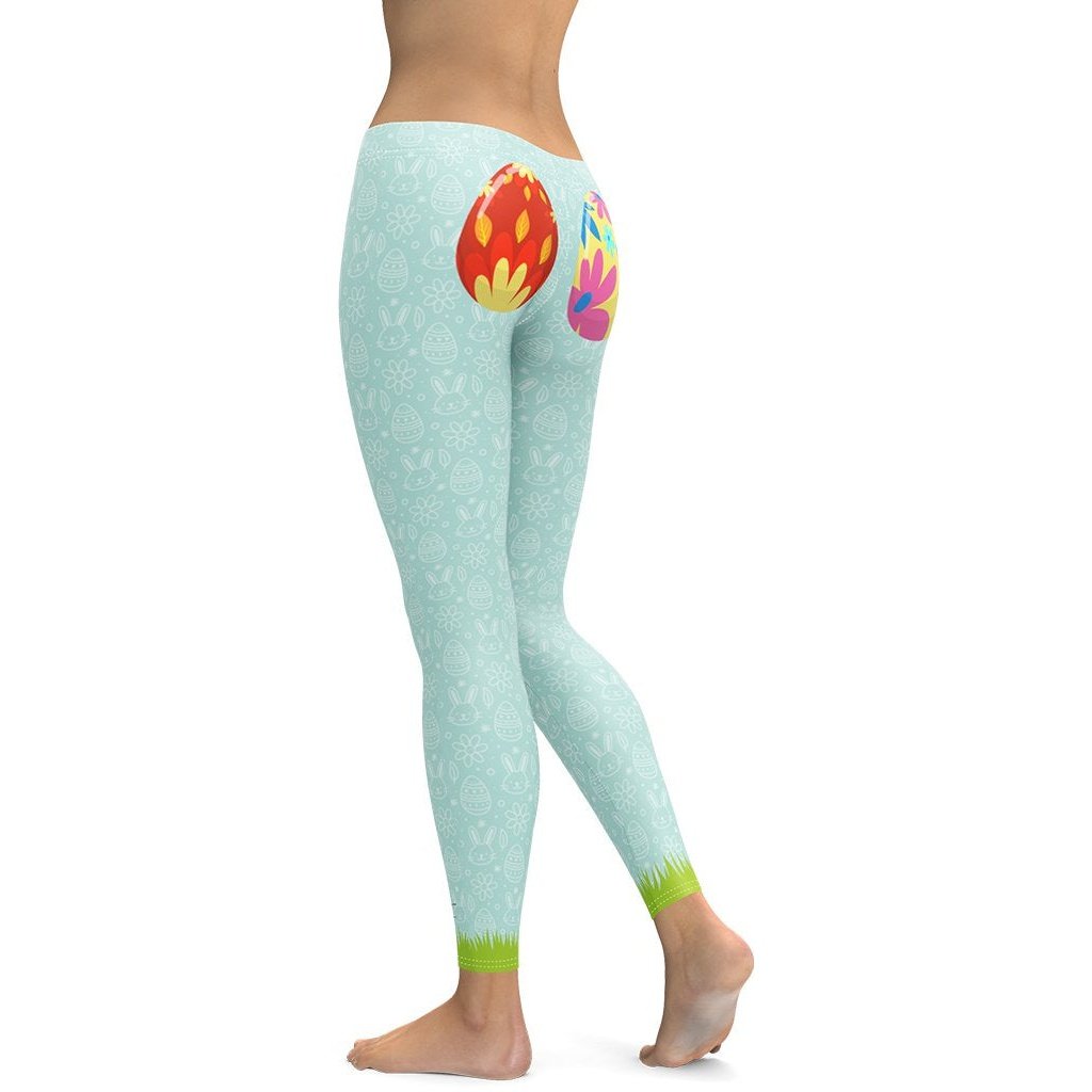 Egg But* Easter Leggings