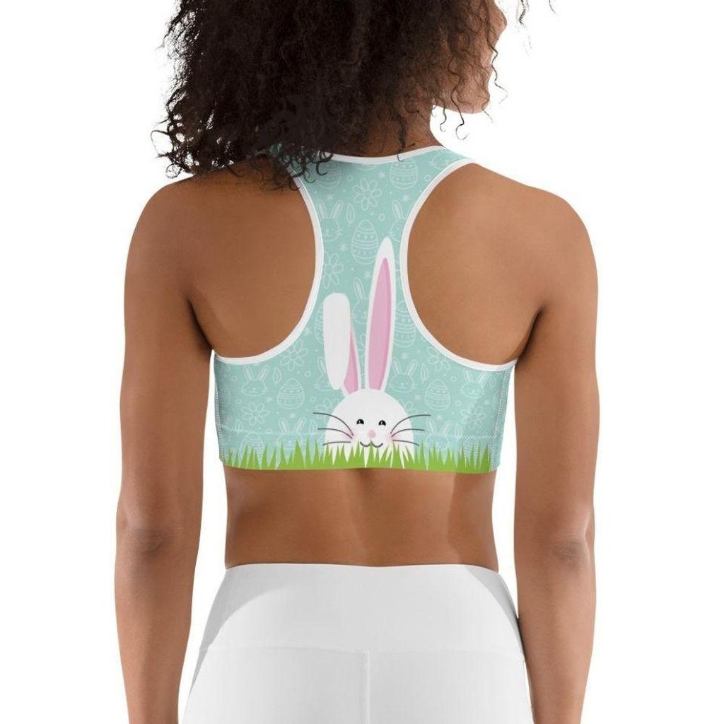 Egg But* Easter Sports Bra