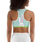 Egg But* Easter Sports Bra