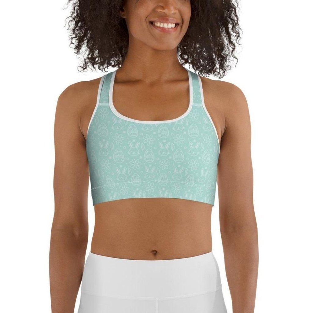 Egg But* Easter Sports Bra